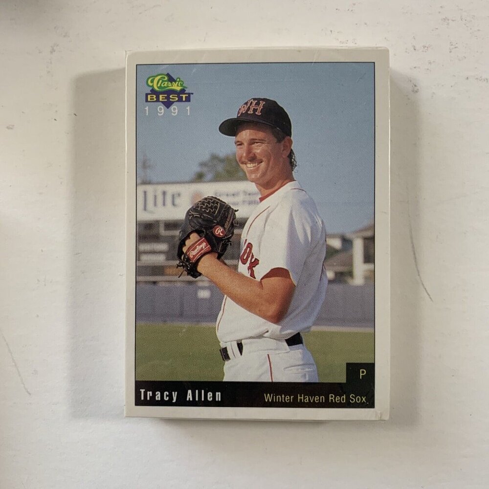 1991 WINTER HAVEN RED SOX Classic Minor League Team Set Factory Sealed